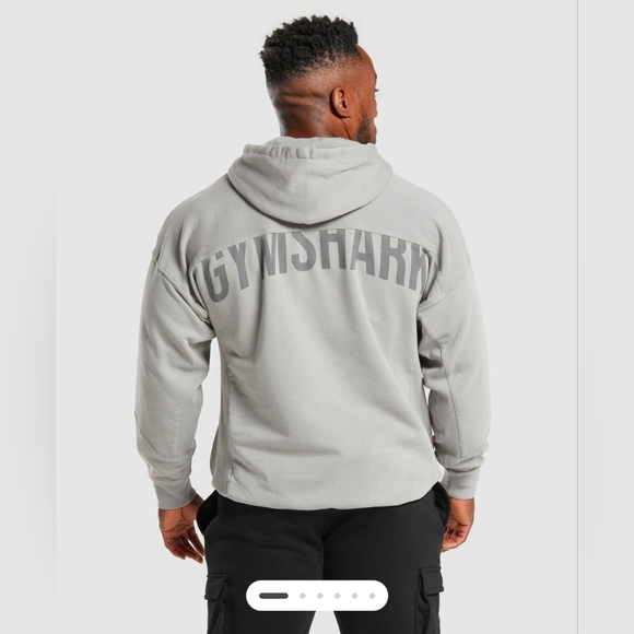 Gymshark Other - Gymshark Gray Men's Hoodie Sz M NEW